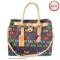 michael kors logo signature groot zwart multicolor bakken Outlet Haarlem ben3e443